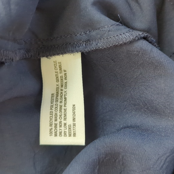 NWT Elegant Navy Wide-Leg Pants Size M - Picture 13 of 13